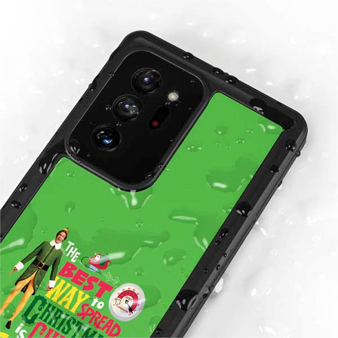 Elf Spread Christmas Cheer Galaxy Note20 Ultra 5G Waterproof Case